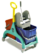 Carrello industriale per pulizia